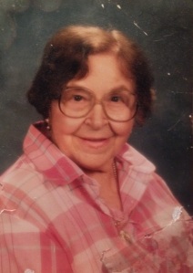 This is my beloved grandmother, Kathryn, and exactly how I remember her when I think of her. I also realized tonight we both LOVE pink! I'm more like her than my mom - hands down.
